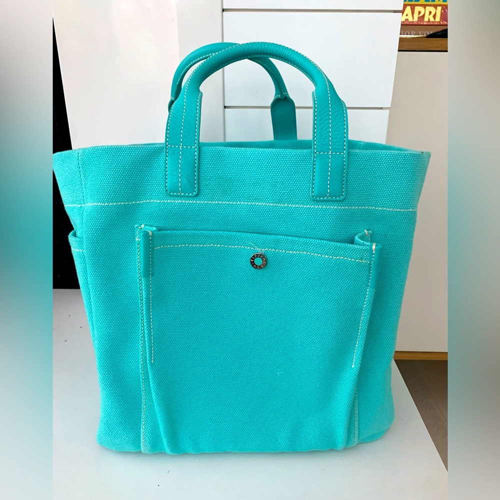 Tiffany & Co. Turquoise Tote Bag